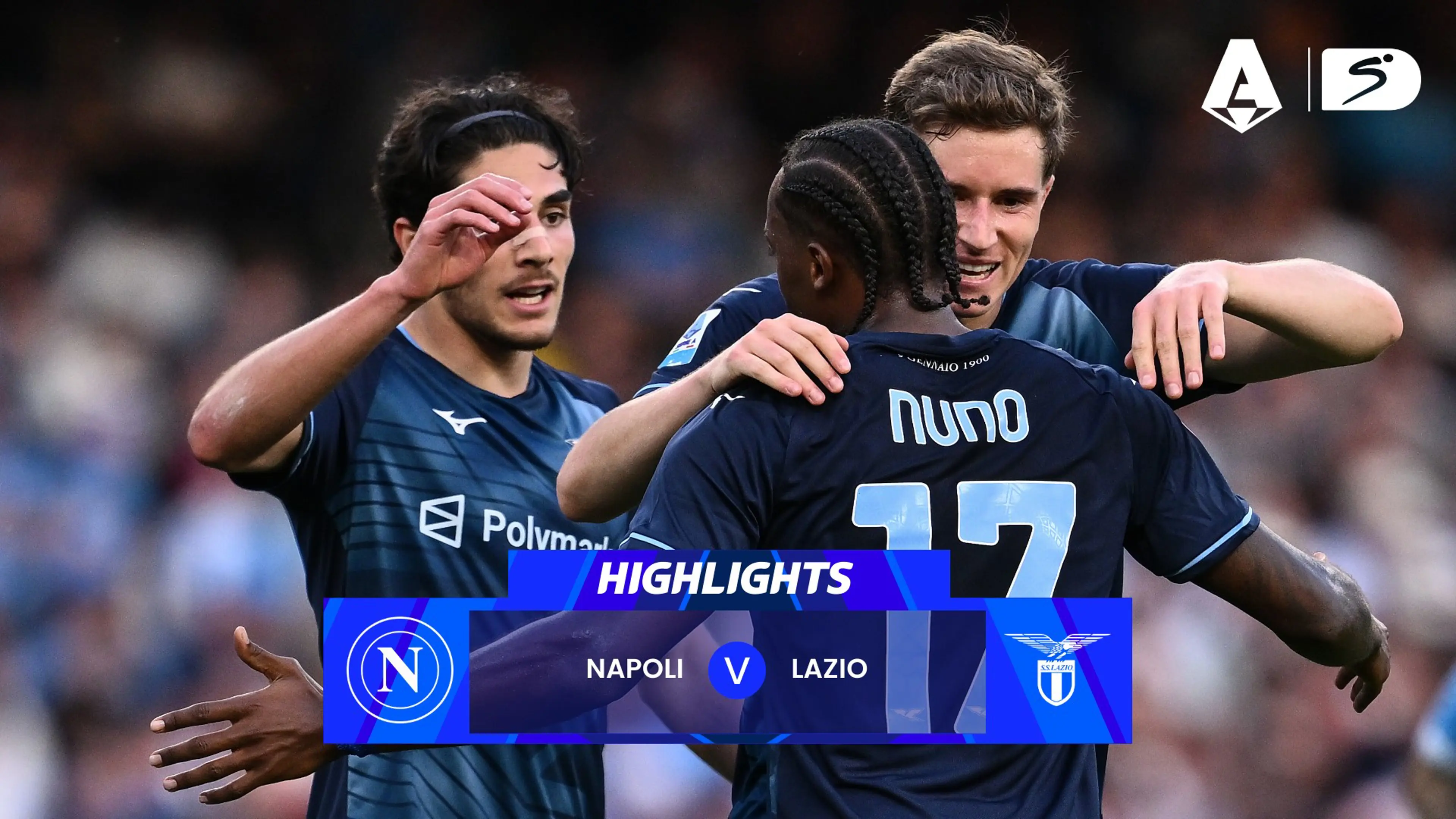 Napoli v Lazio | Match Highlights | Italian Serie A