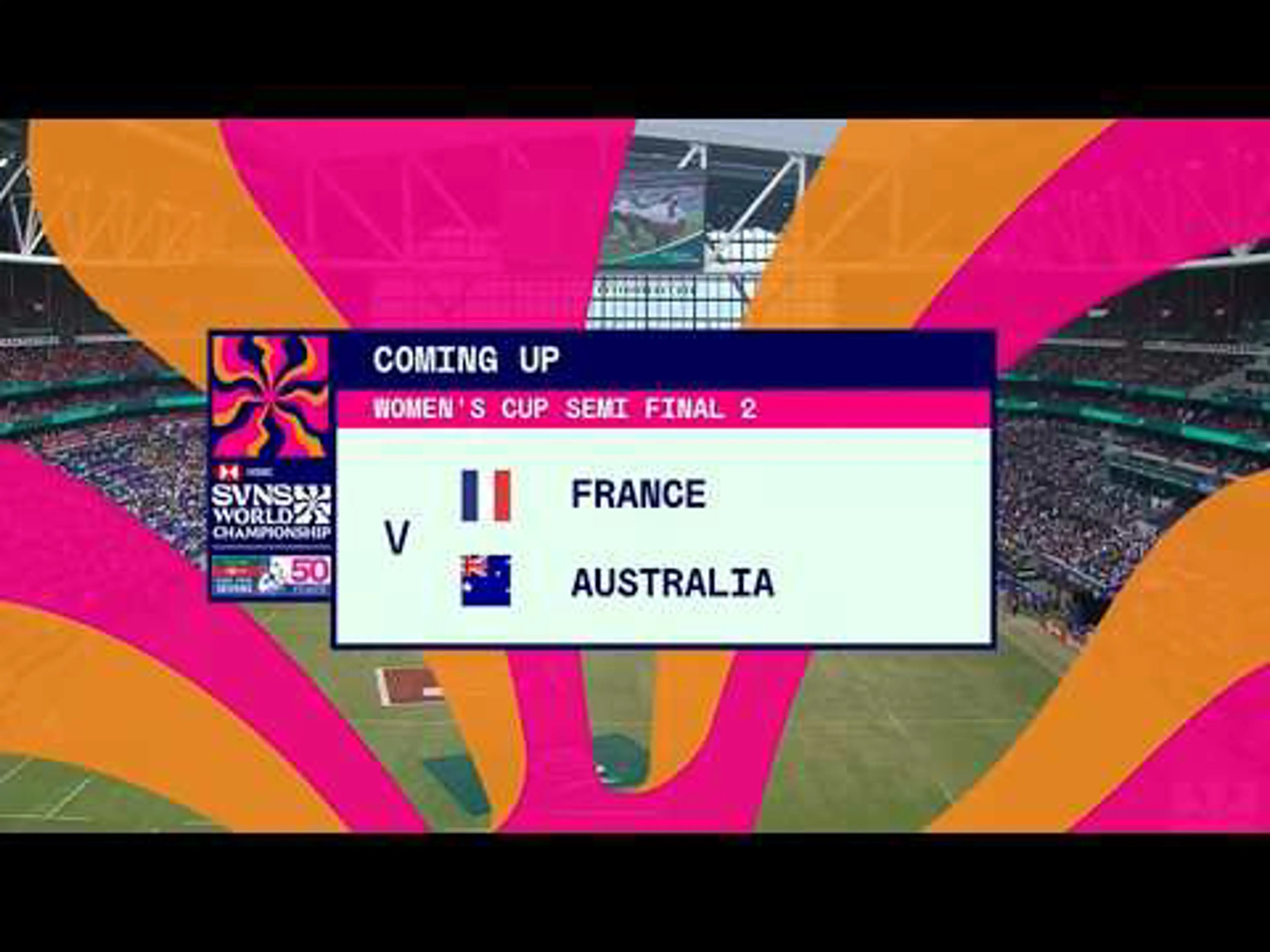 France v Australia | Match Highlights | World Rugby HSBC Women's Sevens World Championship Hong Kong