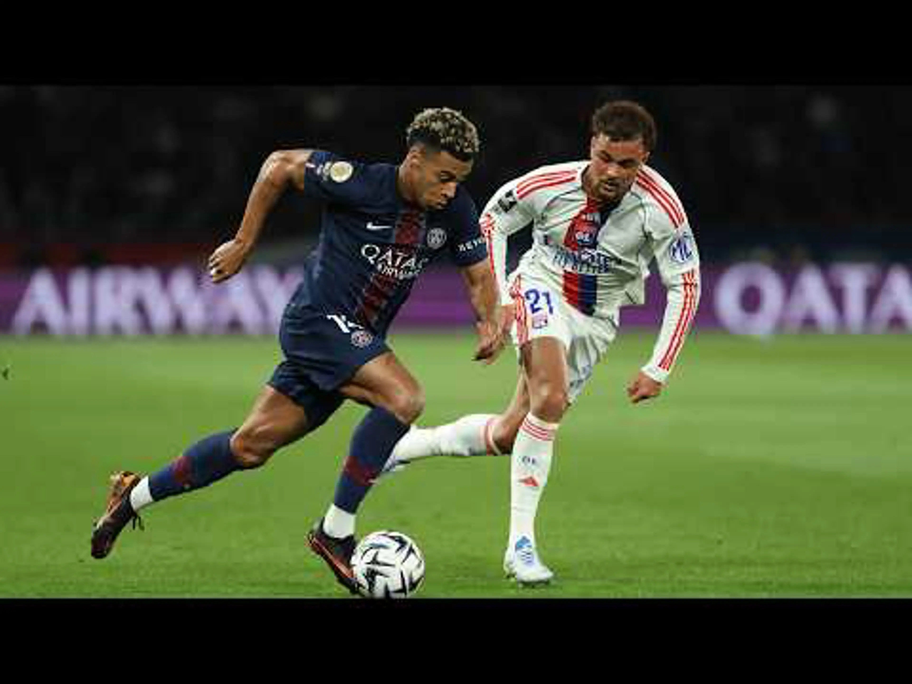 Paris Saint-Germain v Olympique Lyon | Match Highlights | French Ligue 1