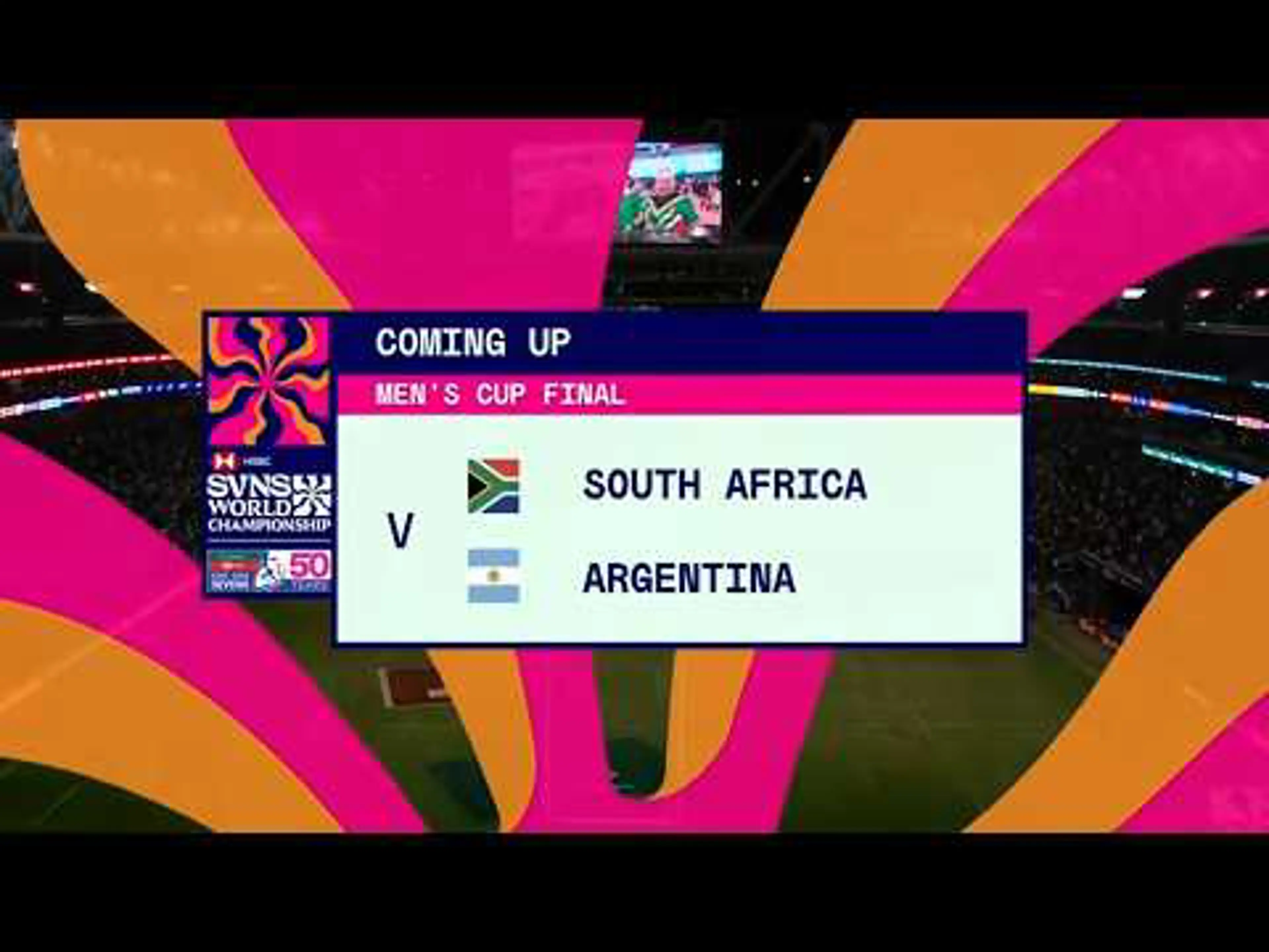 SA v Argentina | Match Highlights | World Rugby HSBC Men's Sevens World Championship Hong Kong