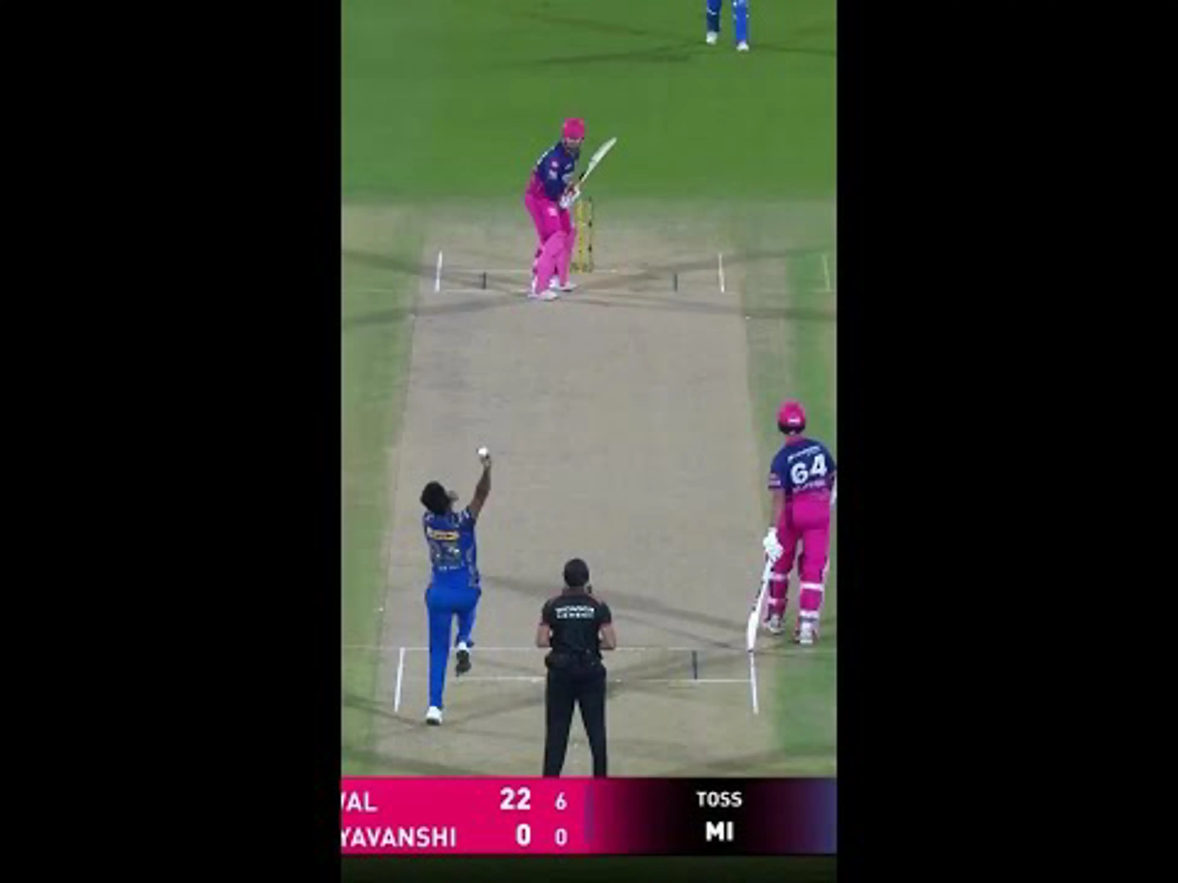 DID YOU SEE THAT: Sooryavanshi takes Bumrah to the cleaners!
