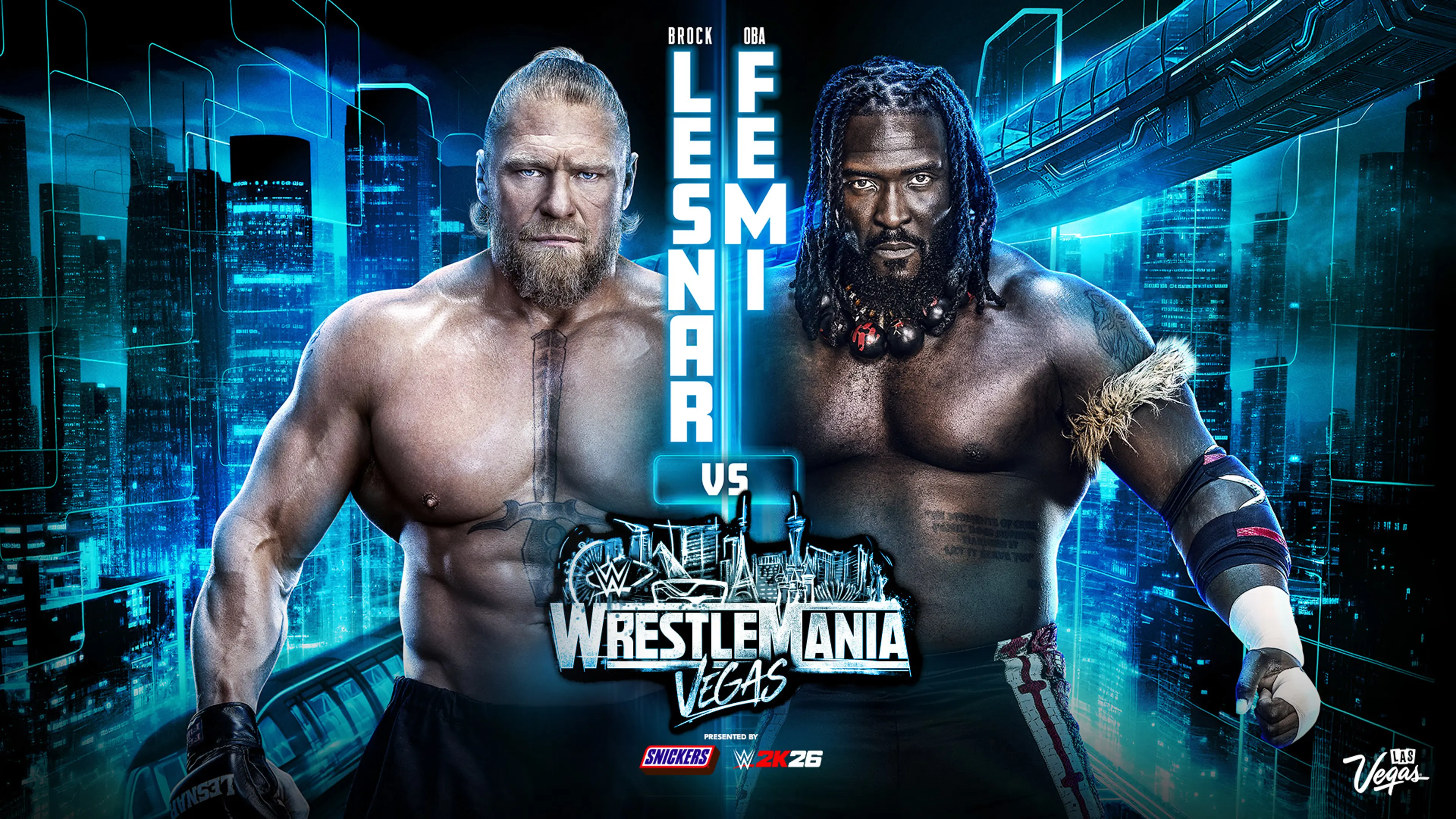 Femi faces the ultimate test against Lesnar