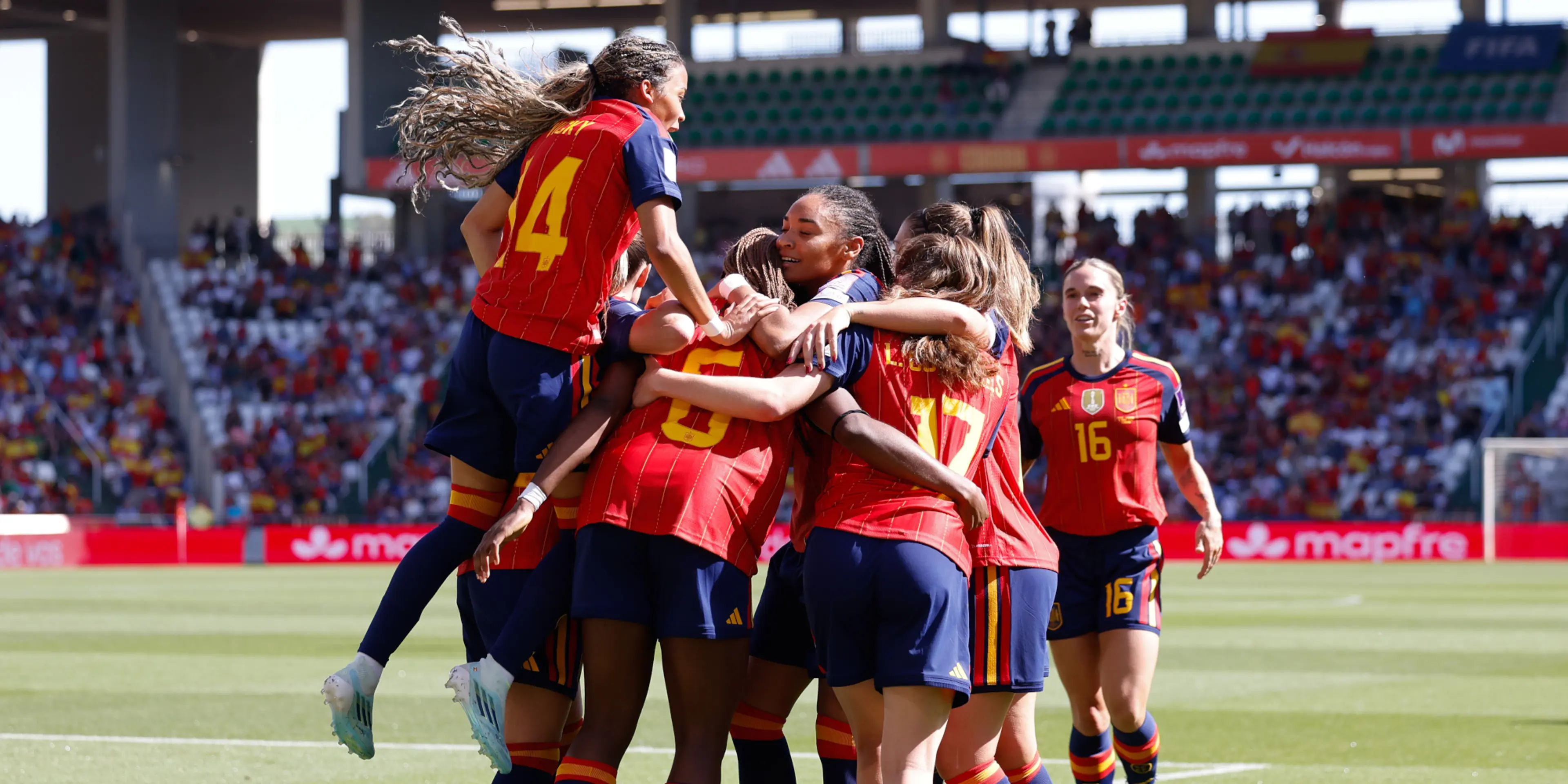 Spain rout Ukraine to boost Women's World Cup qualifying hopes