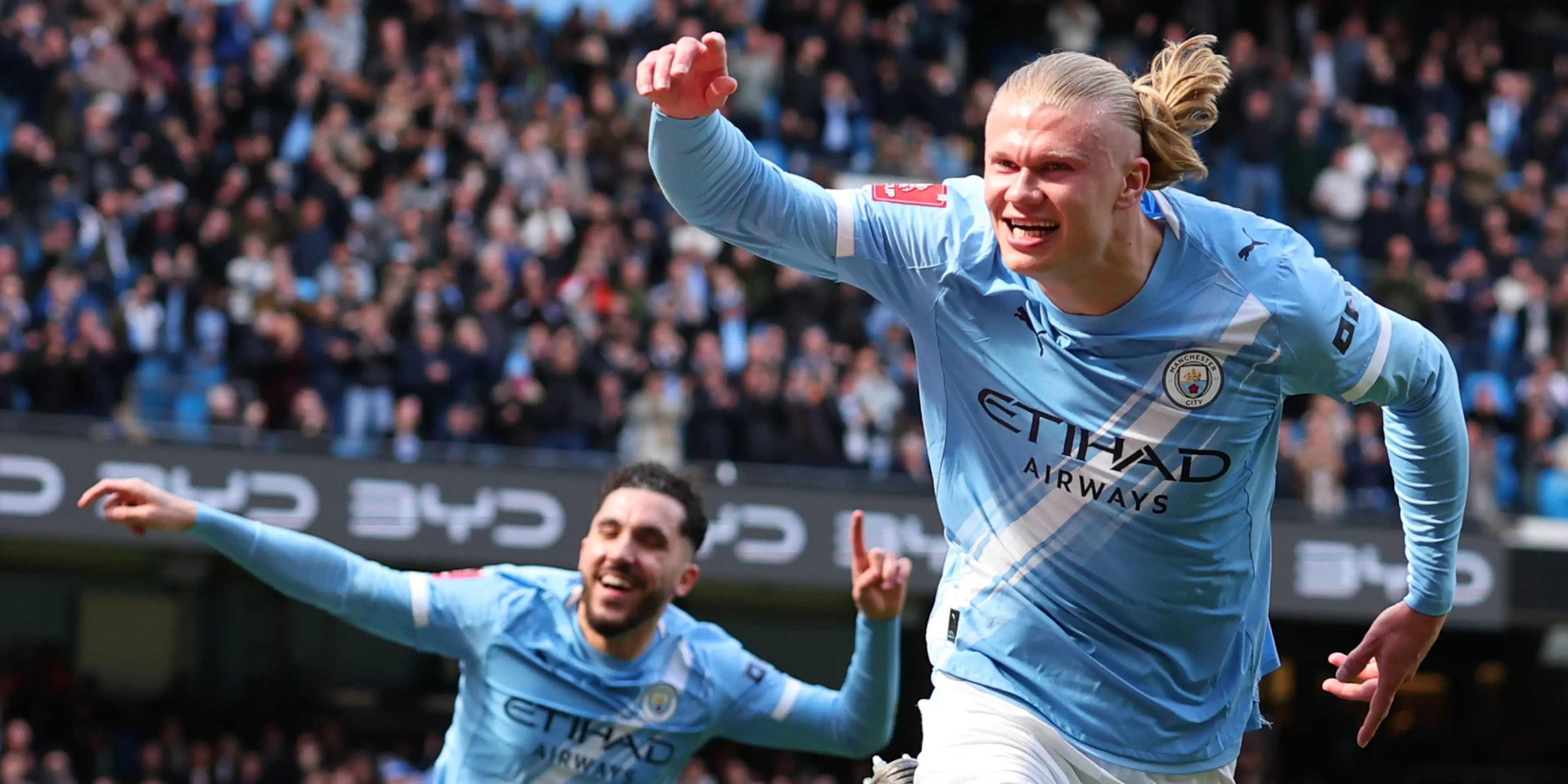 Haaland treble destroys Liverpool as Man City reach FA Cup semis