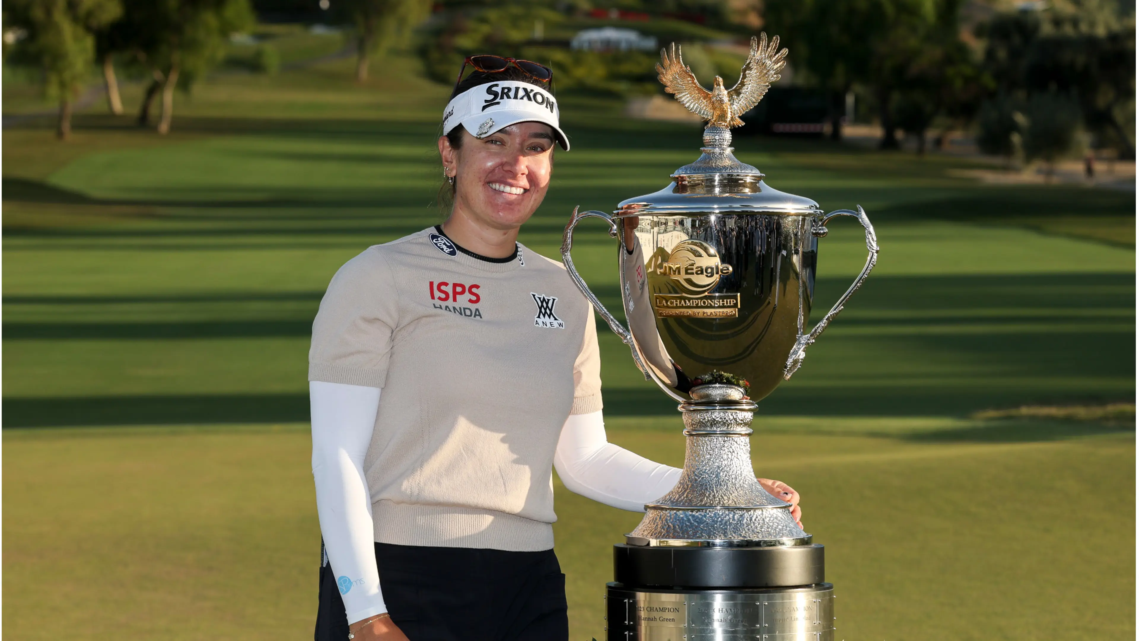 Australia's Green wins playoff for third LPGA LA Championship title
