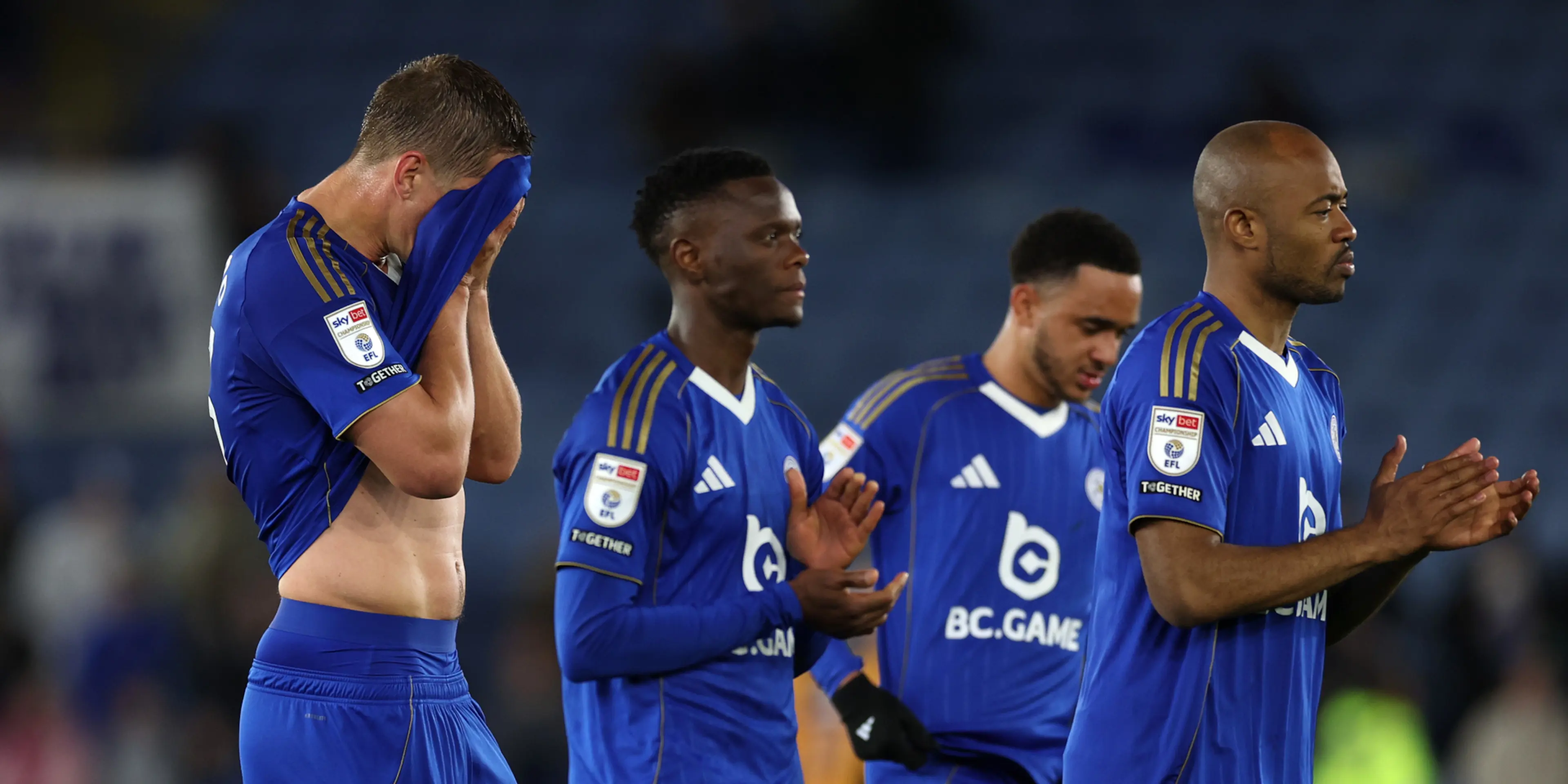 Former Premier League champions Leicester relegated to third tier