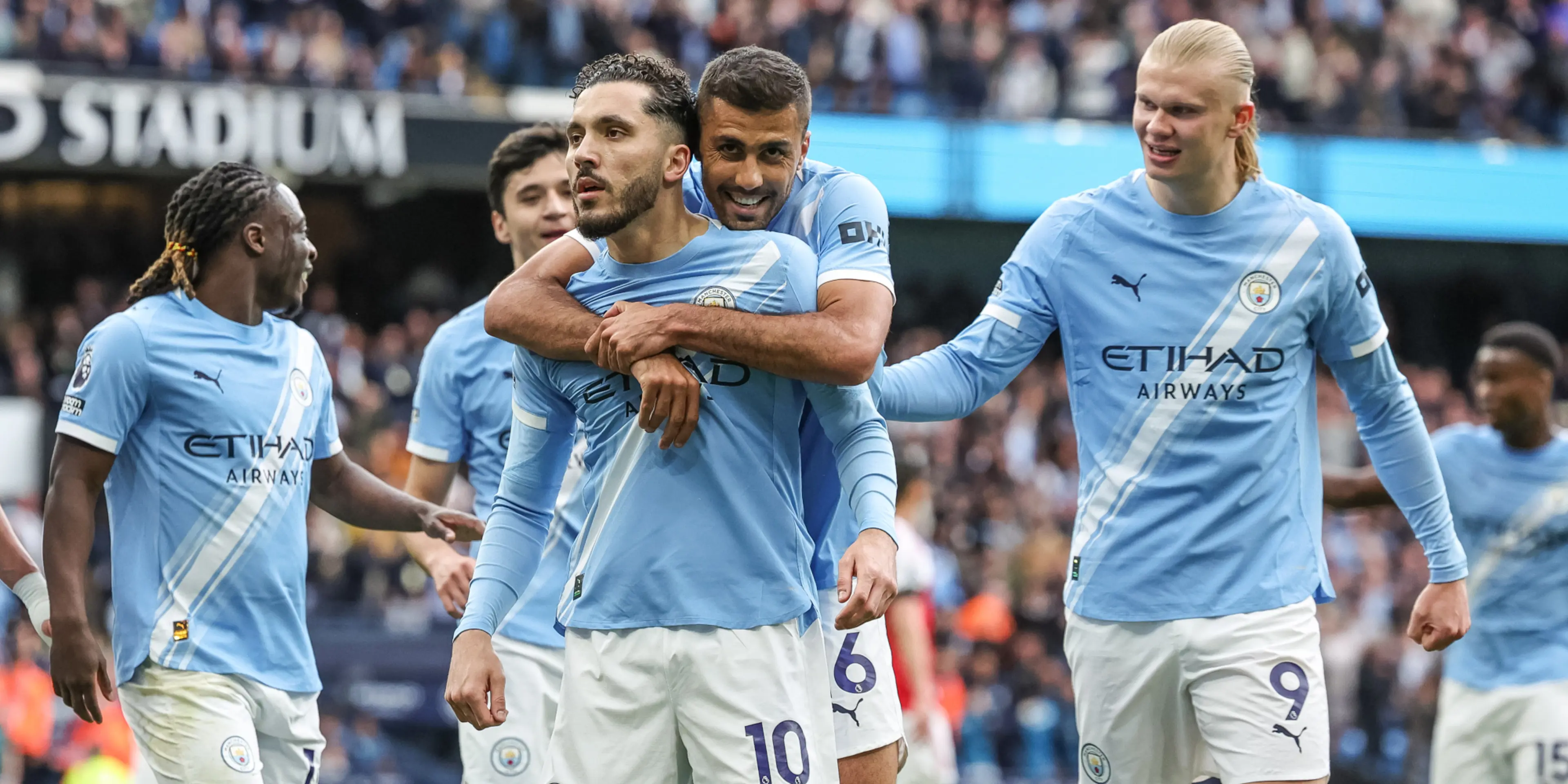 Haaland gives Man City edge over Arsenal in title showdown