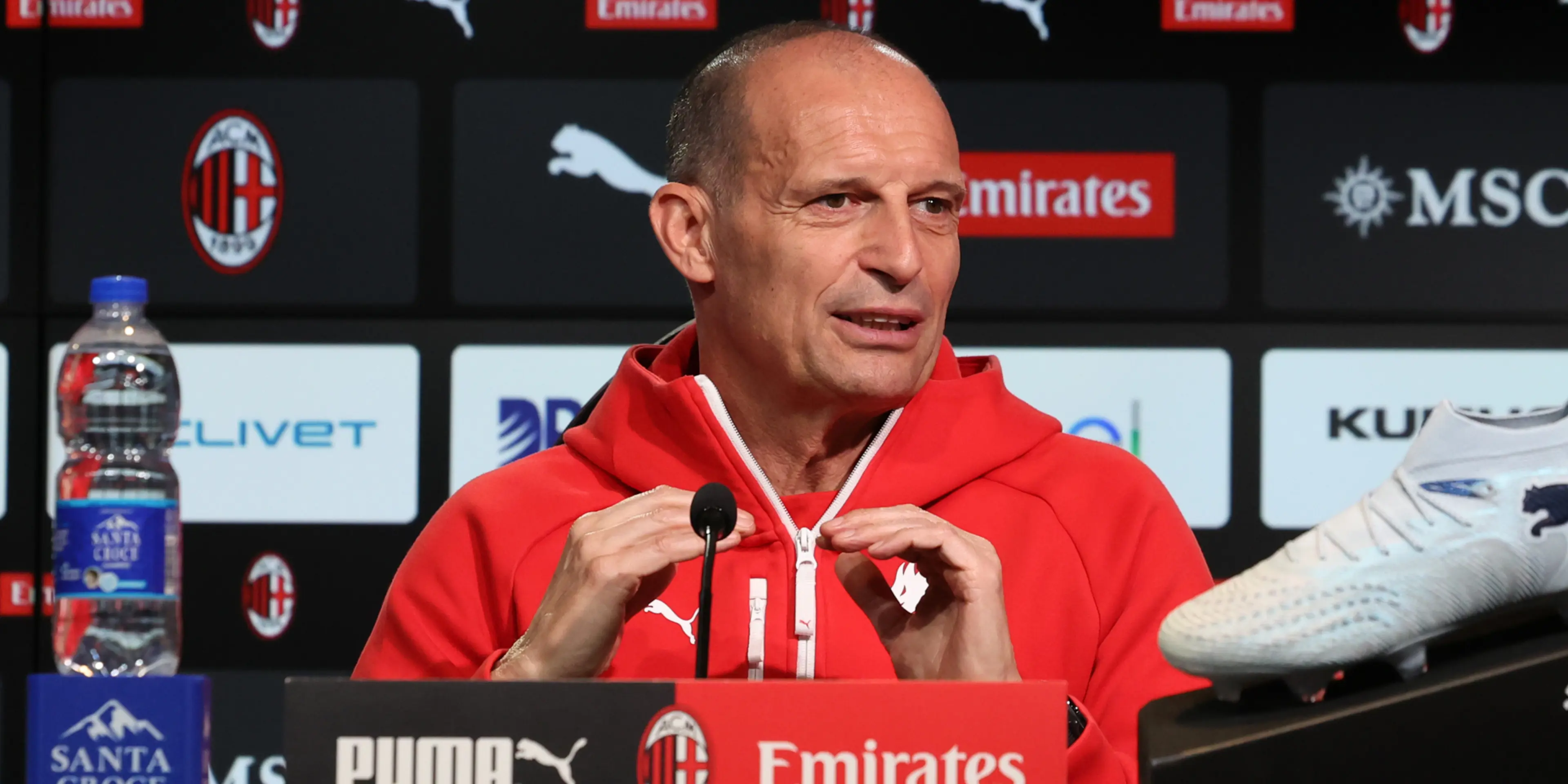 Allegri rules out taking Italy job, wants to stay at AC Milan