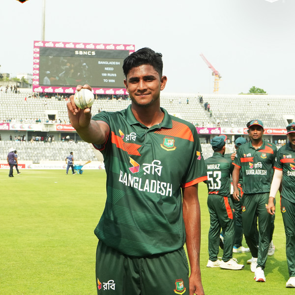 ALL SQUARE: Rana stars as Bangladesh down New Zealand to level ODI series