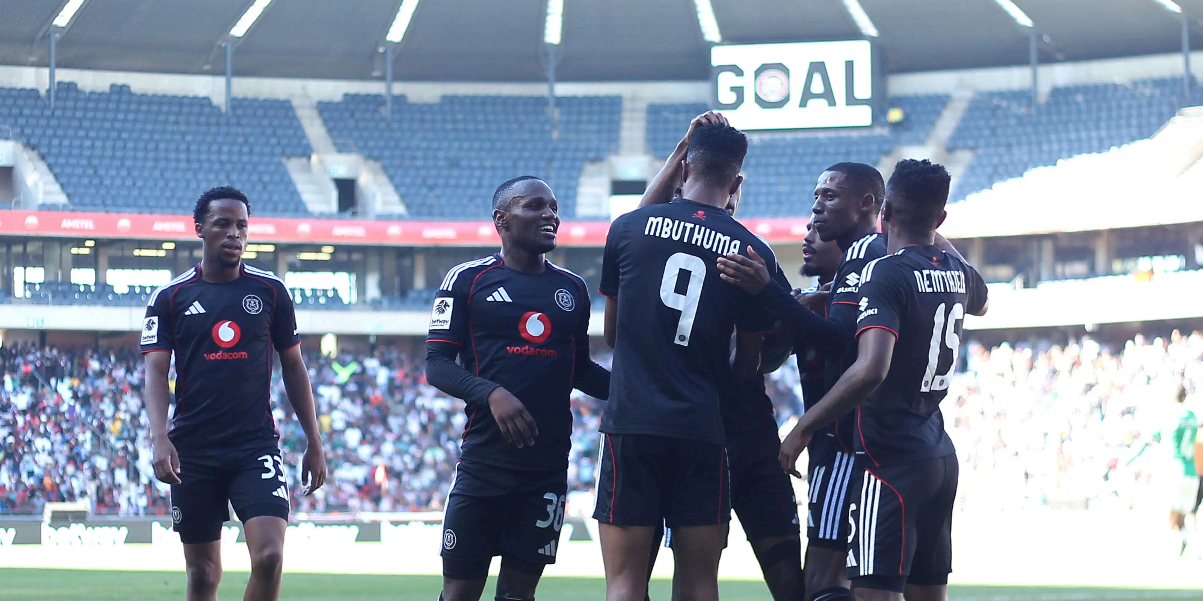 Pirates dominate AmaZulu to go top