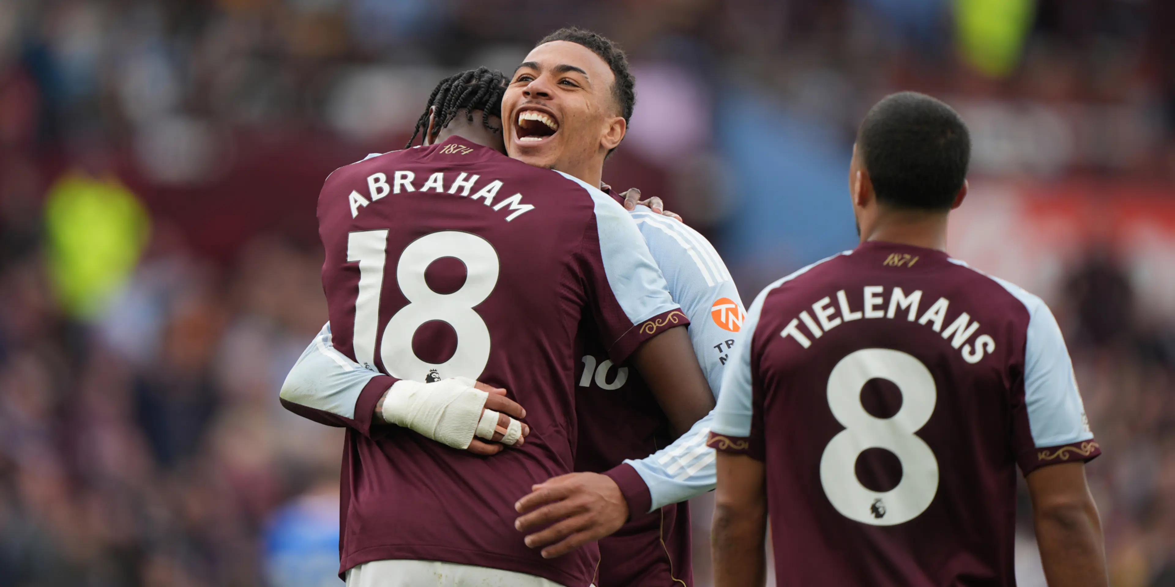 'Right place at the right time': Abraham strikes late as Villa edge Sunderland