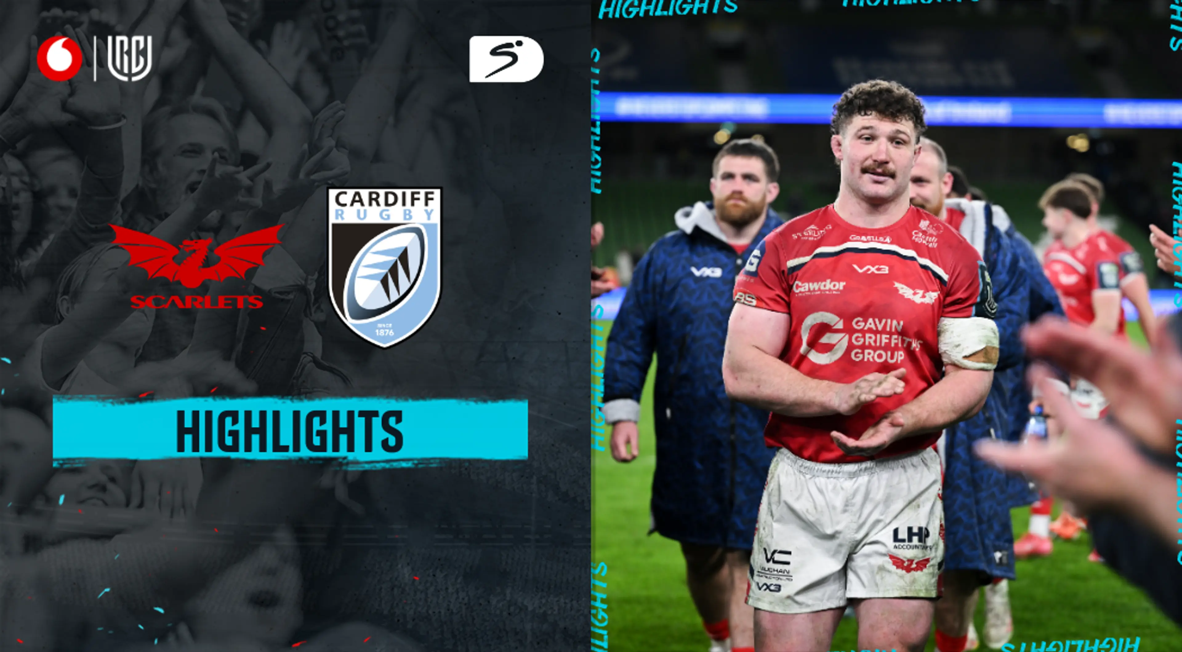 Scarlets v Cardiff Rugby | Match in 5 Minutes | URC
